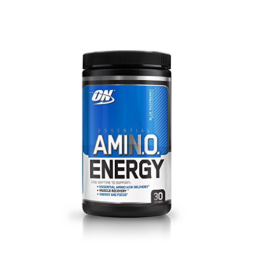 Read more about the article Optimum Nutrition Amino Energy with Green Tea and Green Coffee Extract, Preworkout and Amino Acids, Flavor: Blue Raspberry, 30 Servings