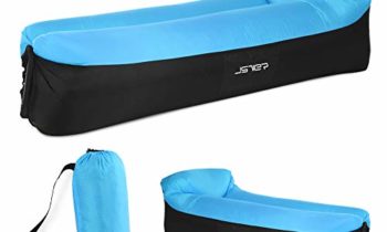 Read more about the article JSVER Inflatable Lounger Air Sofa with Portable Package for Beach and Pool Parties, Travelling, Hiking, Camping, Park, Blueblack