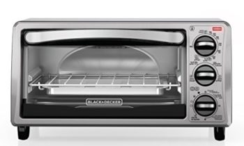 Read more about the article BLACK+DECKER TO1313SBD 4-Slice Toaster Oven, Includes Bake Pan, Broil Rack & Toasting Rack, Black