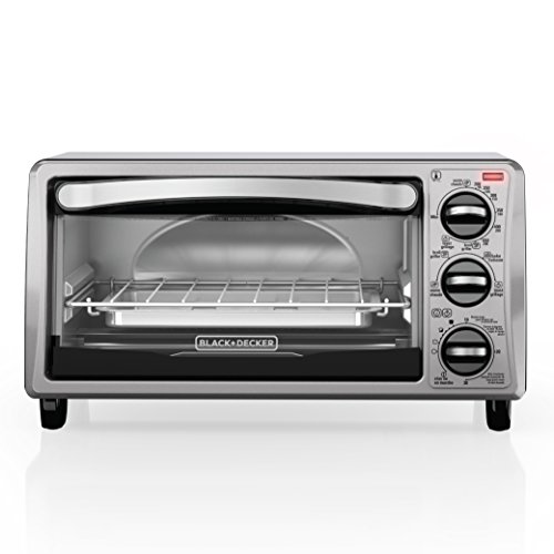 Read more about the article BLACK+DECKER TO1313SBD 4-Slice Toaster Oven, Includes Bake Pan, Broil Rack & Toasting Rack, Black
