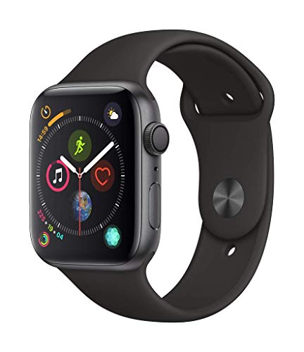 You are currently viewing Apple Watch Series 4 (GPS, 44mm) – Space Gray Aluminium Case with Black Sport Band
