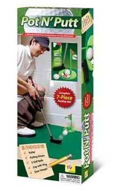 Read more about the article Smart TV Solutions Pot n Putt Bathroom Golf Putting Game