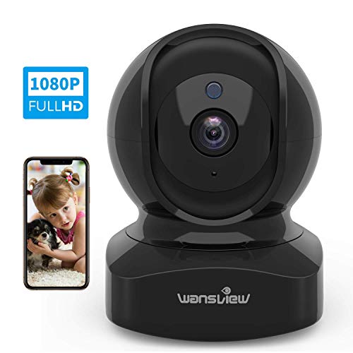 You are currently viewing Wansview Wireless Security Camera, IP Camera 1080P HD, WiFi Home Indoor Camera for Baby/Pet/Nanny, Motion Detection, 2 Way Audio Night Vision, Works with Alexa, with TF Card Slot and Cloud