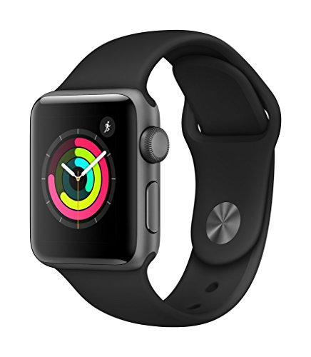 You are currently viewing Apple Watch Series 3 (GPS, 38mm) – Space Gray Aluminium Case with Black Sport Band
