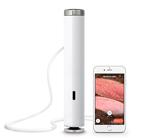 You are currently viewing ChefSteps Joule Sous Vide, 1100 Watts, White Body, Stainless Steel Cap & Base