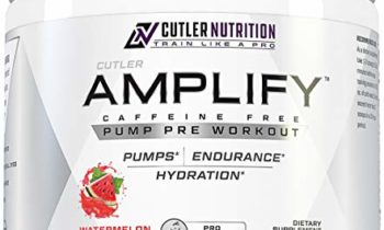Read more about the article Amplify Caffeine Free Pre Workout for Men and Women: Stim Free Muscle Pump Enhancer, Hydration Powder with Electrolytes, L Citrulline, Creatine HCl for High Volume Training | Watermelon, 40 Servings