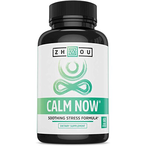 You are currently viewing CALM NOW Soothing Stress Support Supplement, Herbal Blend Crafted To Keep Busy Minds Relaxed, Focused & Positive; Supports Serotonin Increase; Ashwagandha, Rhodiola Rosea, B Vitamins, Bacopa & More