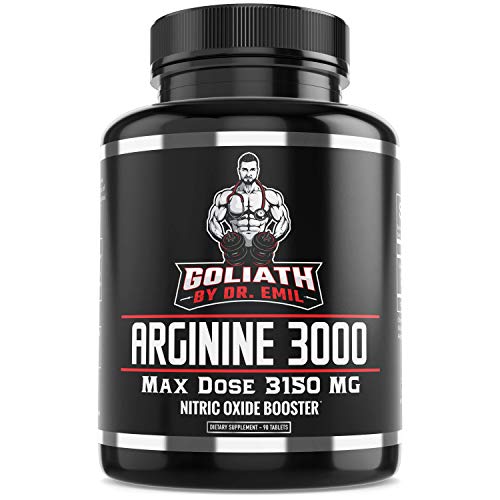 Read more about the article Dr. Emil – L Arginine (3150mg) Highest Capsule Dose – Nitric Oxide Supplement for Muscle Growth, Vascularity, Endurance and Heart Health (AAKG and HCL) – 90 Tablets