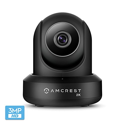 Read more about the article Amcrest UltraHD 2K (3MP/2304TVL) WiFi Video Security IP Camera with Pan/Tilt, Dual Band 5ghz/2.4ghz, Two-Way Audio, 3-Megapixel @ 20FPS, Wide 90° Viewing Angle and Night Vision IP3M-941B (Black)