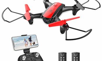Read more about the article Holy Stone HS370 FPV Drone with Camera for Kids and Adults 720P HD WiFi Transmission, RC Quadcopter for Beginners with Altitude Hold, One Key Start/Land, Draw Path, 3D Flips 2 Modular Batteries