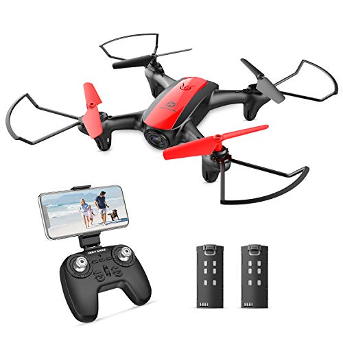 Read more about the article Holy Stone HS370 FPV Drone with Camera for Kids and Adults 720P HD WiFi Transmission, RC Quadcopter for Beginners with Altitude Hold, One Key Start/Land, Draw Path, 3D Flips 2 Modular Batteries