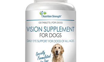 Read more about the article Nutrition Strength Eye Care for Dogs Daily Vision Supplement with Lutein, Zeaxanthin, Astaxanthin, CoQ10, Bilberry Antioxidants, Vitamin C, Vitamin E Support for Dog Eye Problems, 120 Chewable Tablets