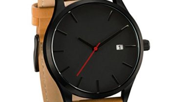 Read more about the article Dressin Men’s Analog Quartz Watches,Classic Popular Low-Key Minimalist connotation Leather Watch,Sport and Business With Simple Design Wrist Watch (Black-2)