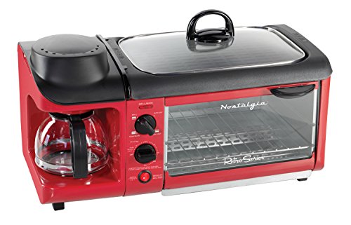 You are currently viewing Nostalgia BSET300RETRORED Retro Series 3-in-1 Family Size Breakfast Station