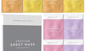 Read more about the article Face Mask for Korean Skincare – Sheet Mask for Detoxifying, Cleansing, Moisturizing and Brightening Skin | Dermatologist Tested Charcoal Face Mask with Collagen & Hyaluronic Acid for Soft Skin, 8 Pack
