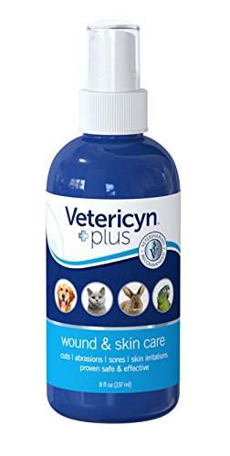 You are currently viewing Vetericyn Plus All Animal Wound and Skin Care | Animal Wound Spray – Itch and Sore Relief – Cleans Cuts and Relieves Irritation – 8-ounce