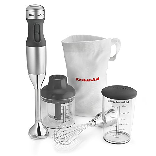 You are currently viewing KitchenAid KHB2351CU 3-Speed Hand Blender – Contour Silver
