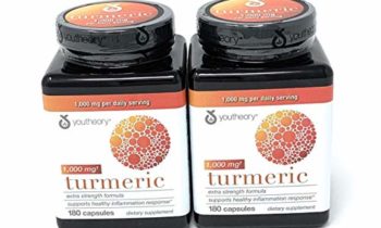 Read more about the article Youtheory Turmeric Extra Strength Formula Capsules 1,000 mg per Daily, 180 Count (Pack of 2) vi&ckA
