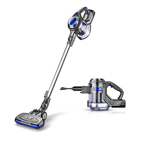 You are currently viewing MOOSOO Cordless Vacuum, 10000pa Upgraded Powerful Suction 2 in 1 Stick and Handheld Vacuum Cleaner for Home Hard Floor Carpet Car Pet – XL-618A