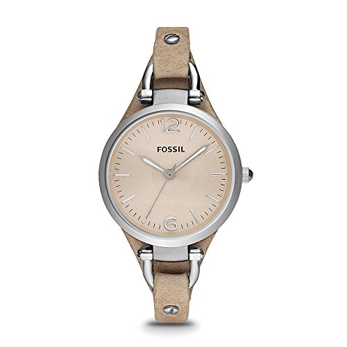 Read more about the article Fossil Women’s ES2830 Georgia Stainless Steel Watch with Leather Band