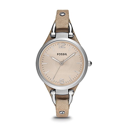 You are currently viewing Fossil Women’s ES2830 Georgia Stainless Steel Watch with Leather Band