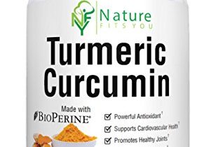 Read more about the article Turmeric Curcumin with BioPerine, Black Pepper, Joint Pain Relief & Anti-Inflammatory 95% Curcuminoids for Optimal Absorption, 2 Month Supply 120 Veggie Capsules