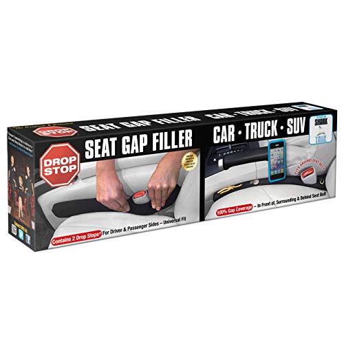 You are currently viewing Drop Stop – The Original Patented Car Seat Gap Filler (AS SEEN ON SHARK TANK) – Set of 2