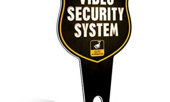 Read more about the article Ultra Reflective Warning 24 Hour Video Surveillance Security Camera System in Operation Metal Yard Sign | Stylish Laser Cut SHIELD Design | Heavy Duty 1/8″ Thick DiBond Aluminum (Reflective)
