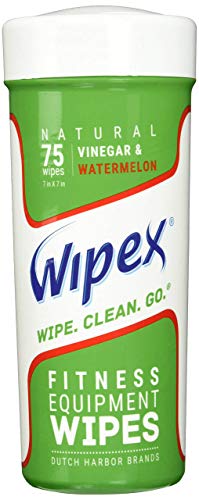 You are currently viewing New Wipex Natural Fitness Equipment Wipes for Personal Use, Vinegar with Watermelon Scent – Great for Yoga, Pilates & Dance Studios, Home Gym, Peloton Bike Wipes, Spas & More (4 Canisters, 300 Wipes)