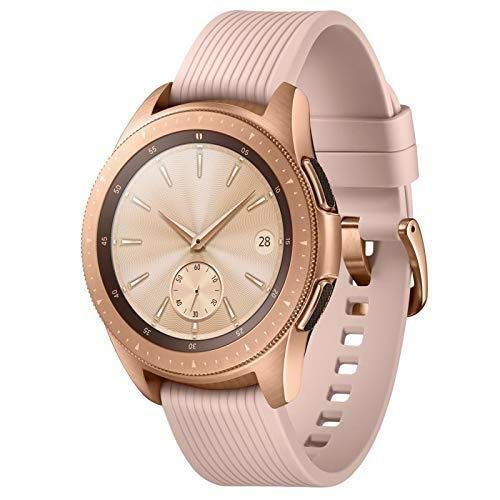 You are currently viewing Samsung Galaxy Watch (42mm) Smartwatch (Bluetooth) Android/iOS Compatible -SM-R810 – Intenational Version -No Warranty … (Rose Gold)