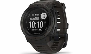 Read more about the article Garmin Instinct, Rugged Outdoor Watch with GPS, Features GLONASS and Galileo, Heart Rate Monitoring and 3-axis Compass, Graphite