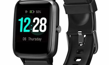 Read more about the article LETSCOM Smart Watch Fitness Tracker Heart Rate Monitor Step Calorie Counter Sleep Monitor Music Control IP68 Water Resistant 1.3″ Color Touch Screen Activity Tracking Pedometer for Women Men Kids