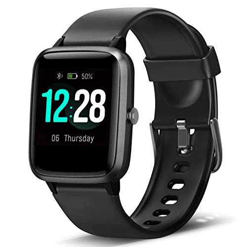 Read more about the article LETSCOM Smart Watch Fitness Tracker Heart Rate Monitor Step Calorie Counter Sleep Monitor Music Control IP68 Water Resistant 1.3″ Color Touch Screen Activity Tracking Pedometer for Women Men Kids