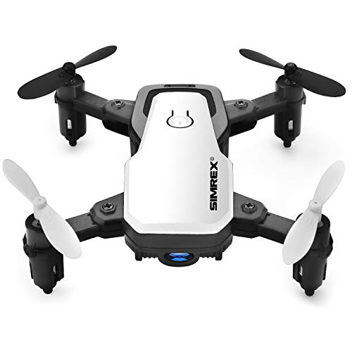 You are currently viewing SIMREX X300C Mini Drone with Camera WiFi HD FPV Foldable RC Quadcopter Rtf 4CH 2.4Ghz Remote Control Headless [Altitude Hold] Super Easy Fly for Training, White