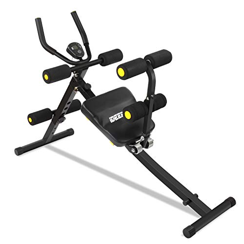 You are currently viewing IDEER LIFE Core&Abdominal Trainers Abdominal Workout Machine,Whole Body Workout Equipment for Leg,Thighs,Buttocks,Rodeo,Height Adjustable Sit-up Exerciser Home Ab Trainer with LCD Display.Black 09035