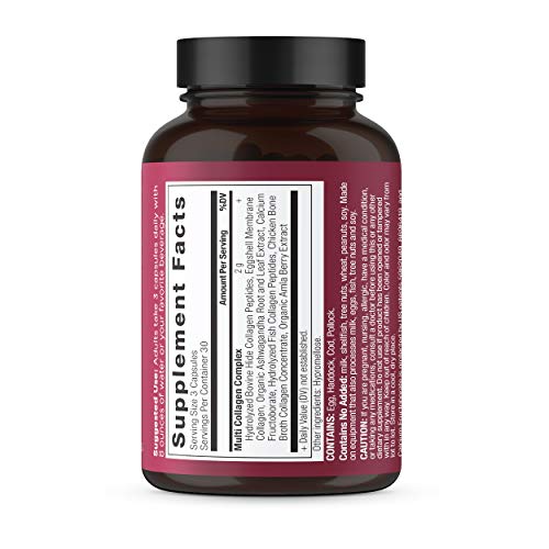 You are currently viewing Multi Collagen Capsules, Collagen Types I, II, II, V & X, Collagen Pills Formulated by Dr. Josh Axe, Blend of Food Sourced Collagen Peptides, Supports Skin, Nail & Gut Health, 90 Count – 30 Servings