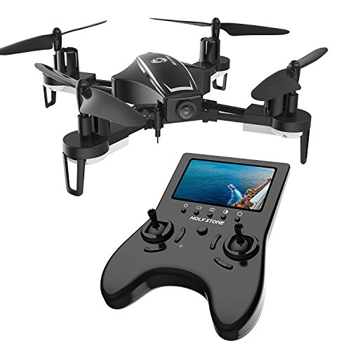 Read more about the article Holy Stone HS230 RC Racing FPV Drone with 120° FOV 720P HD Camera Live Video 45Km/h High Speed Wind Resistance Quadcopter with 5.8G LCD Screen Real Time Transmitter Includes Bonus Battery