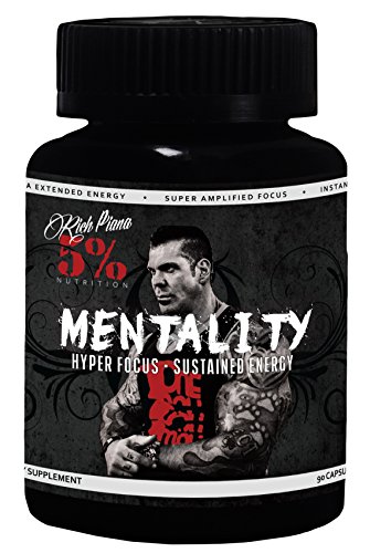 Read more about the article Rich Piana 5% Nutrition Mentality – Extra Strength Brain Supplement – Helps Support Memory, Focus, Clarity & Energy – 90 Capsules