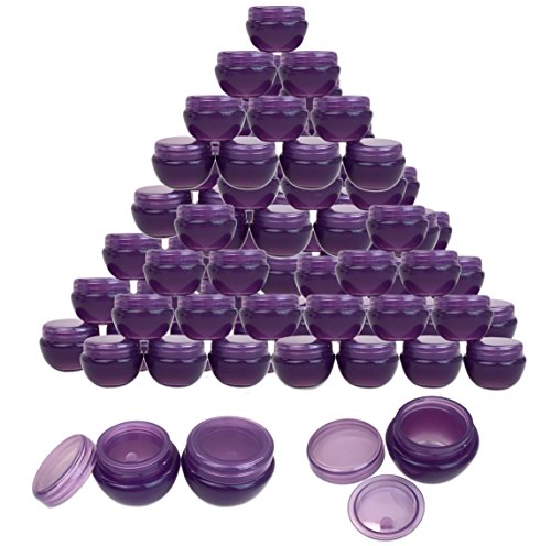 Read more about the article Beauticom 48 Pieces 10G/10ML Purple Frosted Container Jars with Inner Liner for Homemade Moisturizers, Lotions, Skin Care Products – BPA Free