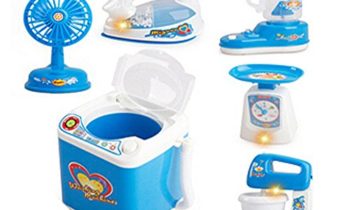 Read more about the article Set of 6 Mini Lovely Home Appliances Model Toys Kids Electronic Toys