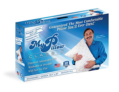 You are currently viewing My Pillow Classic Series [Std/Queen,Medium Fill] Now Available in 4 Loft Levels