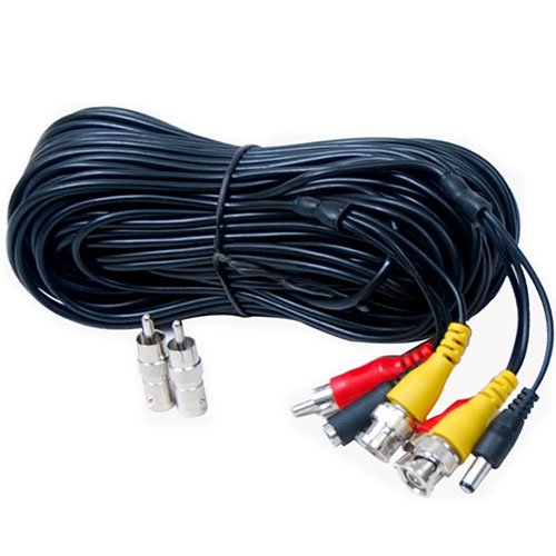 You are currently viewing VideoSecu 100ft HD Audio Video Security Camera BNC Power Cable Pre-made All-in-One Extension Wire Cord with BNC RCA Connectors for 720P 960P 1080P 960H CCTV Surveillance Camera WUN
