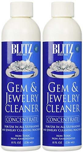Read more about the article Blitz Gem & Jewelry Cleaner Concentrate (8 Oz) (2-Pack)