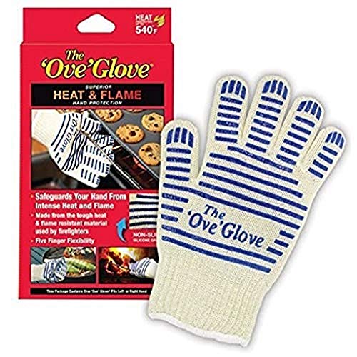 You are currently viewing Ove’ Glove, Heat Resistant, Hot Surface Handler Oven Mitt/Grilling Glove, Perfect For Kitchen/Grilling, 540 Degree Resistance, As Seen On TV Household Gift