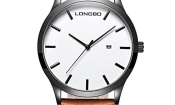 Read more about the article TYF Men Classic Watches Leather Strap Simple Dial Date Calendar Analogue Display Wrist Watch (Brown)