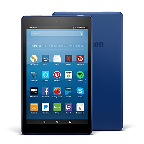Read more about the article All-New Fire HD 8 Tablet with Alexa, 8″ HD Display, 16 GB, Marine Blue – with Special Offers