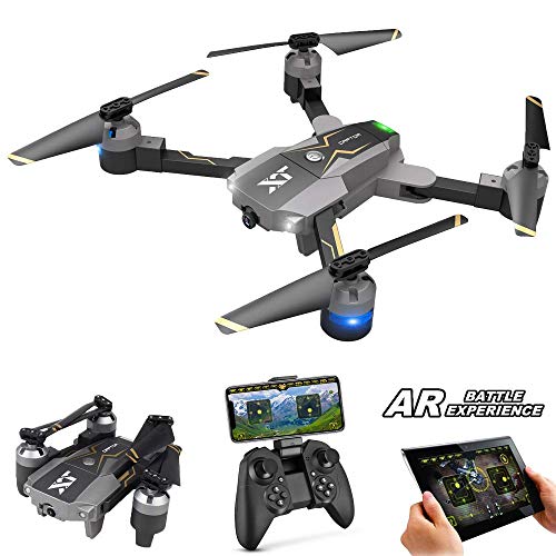 Read more about the article Atoyscasa FPV RC Drone with 120° FOV 720P HD Wi-Fi Camera, Foldable 2.4GHz 6-Axis Gyro Quadcopter Drones for Kids & Beginners – Altitude Hold, One Key Take Off/Landing, 3D Flip, AR Game, APP Control