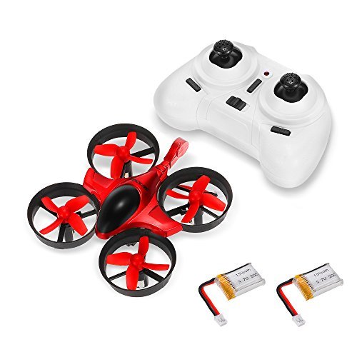 Read more about the article GoolRC T36 Mini RC Quadcopter Drone 2.4G 4 Channel 6 Axis With 3D Flip Headless Mode One Key Return Nano Copters RTF Mode 2 With Bonus Battery(Red)