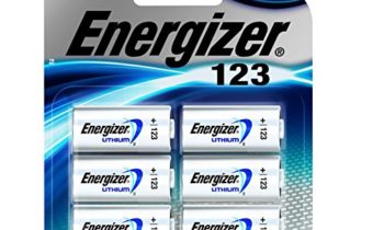 Read more about the article Energizer 123 Lithium Battery, 6-Count
