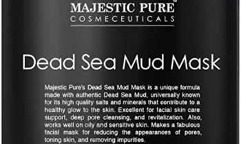 Read more about the article MAJESTIC PURE Dead Sea Mud Mask – Natural Face and Skin Care for Women and Men – Best Black Facial Cleansing Clay for Blackhead, Whitehead, Acne and Pores – 8.8 fl. Oz